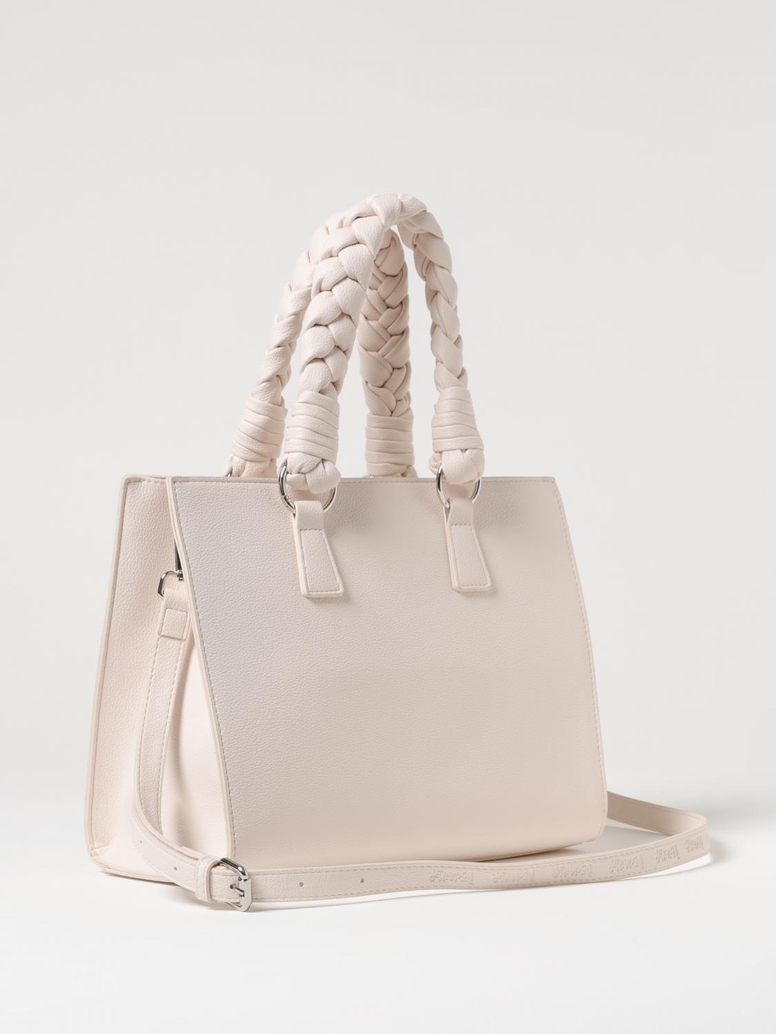 DISCLAIMER BORSA A MANO: Borsa Disclaimer in pelle sintetica , Bianco - Img 2