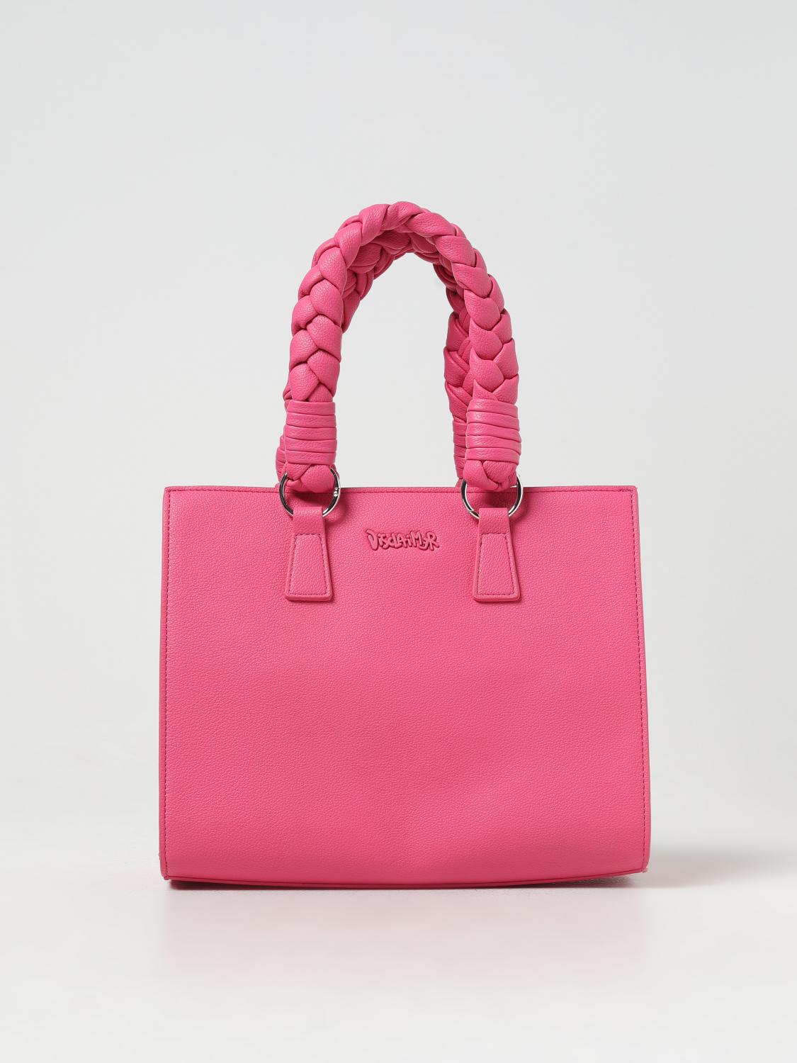 DISCLAIMER HANDBAG: Bags men Disclaimer, Fuchsia - Img 1