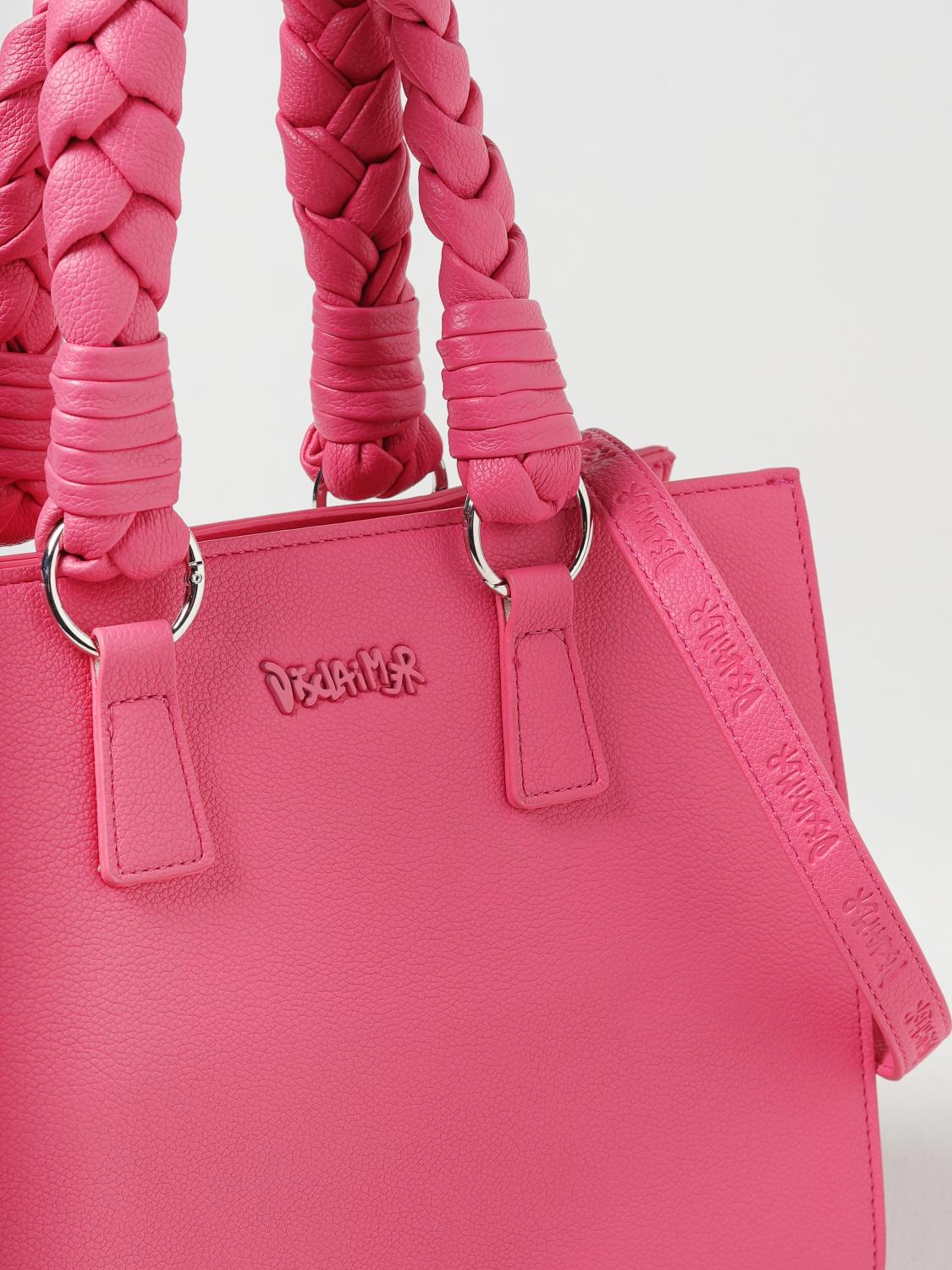 DISCLAIMER HANDBAG: Bags men Disclaimer, Fuchsia - Img 3