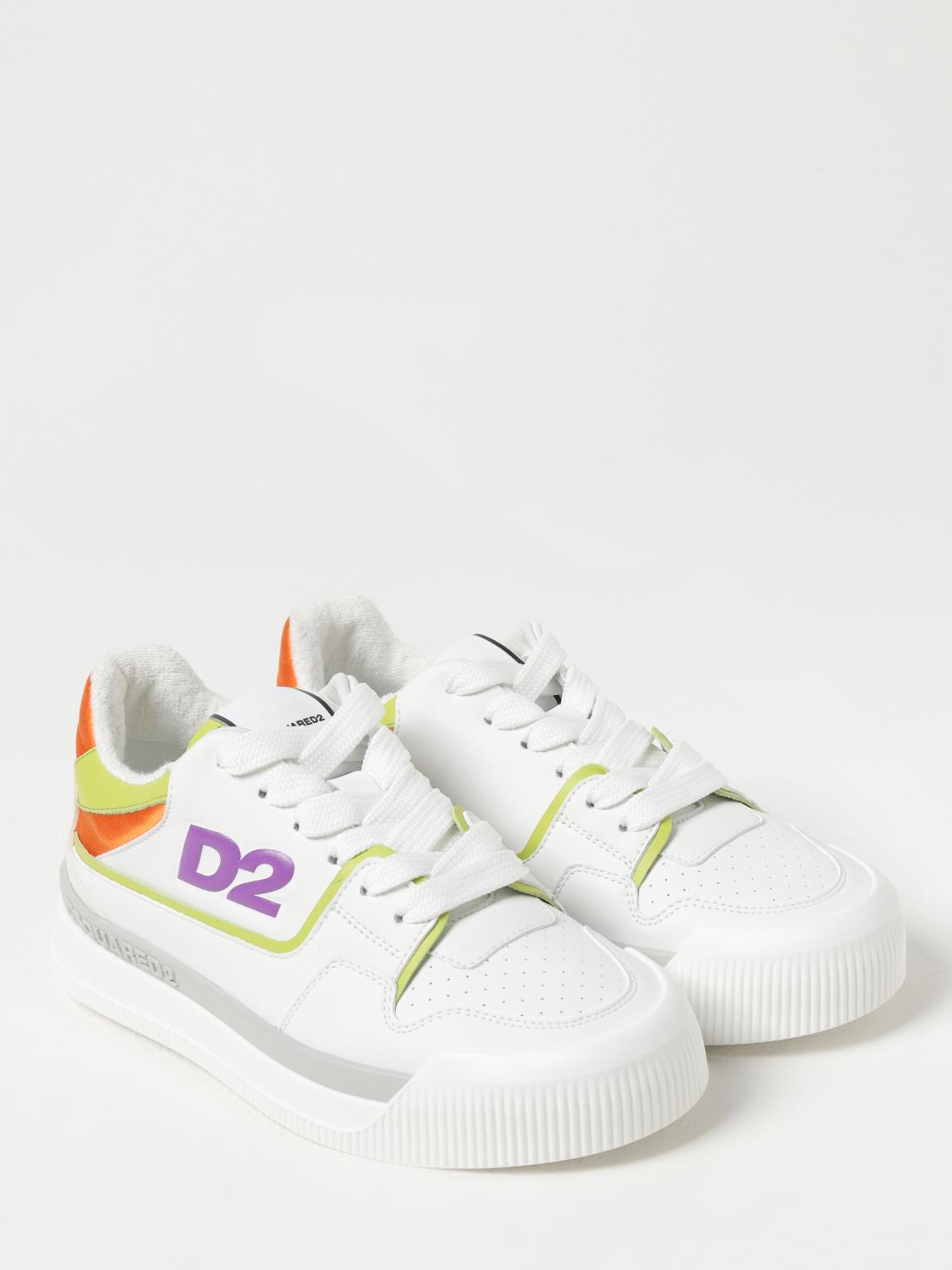 スニーカー DSQUARED2 Woman Sneakers White SNW026301502673 M2781 Dsquared2 Outlet: Sneakers woman - White | Dsquared2