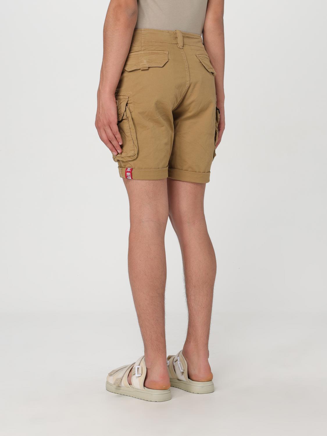 ALPHA INDUSTRIES 短裤: 短裤 男士 Alpha Industries, 绿色 - Img 2