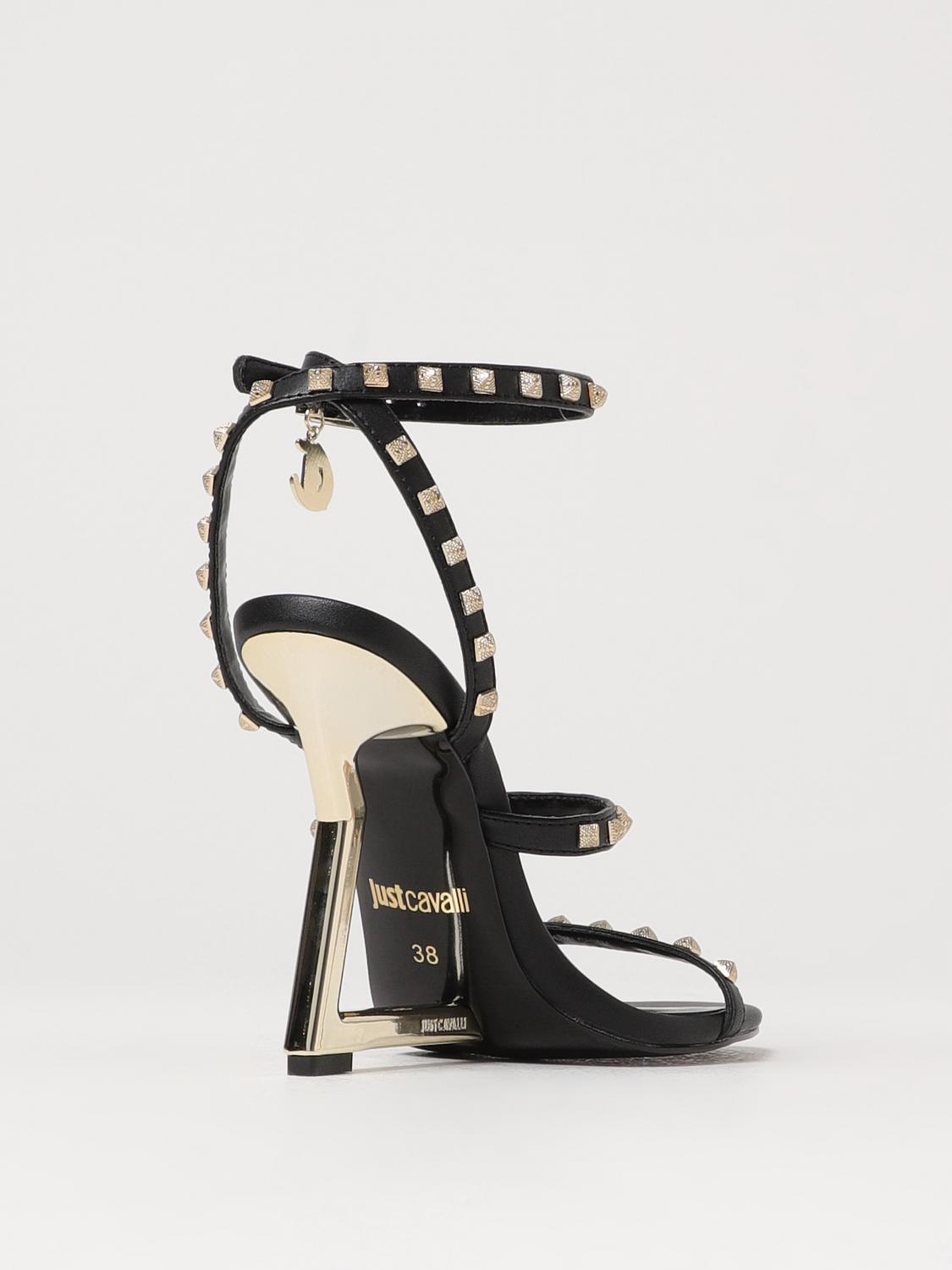 JUST CAVALLI HEELED SANDALS: Heeled sandals woman Just Cavalli, Black - Img 3