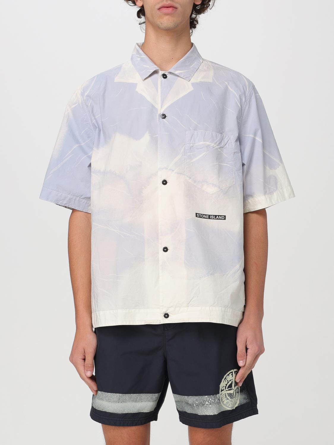 Stone Island Men's Shirt Grey main image 1