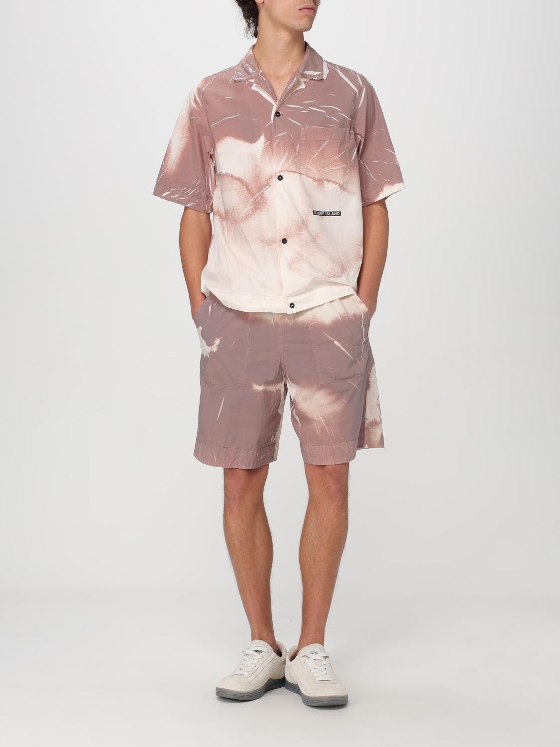 STONE ISLAND SHORT: Short homme Stone Island, Taupe - Img 2