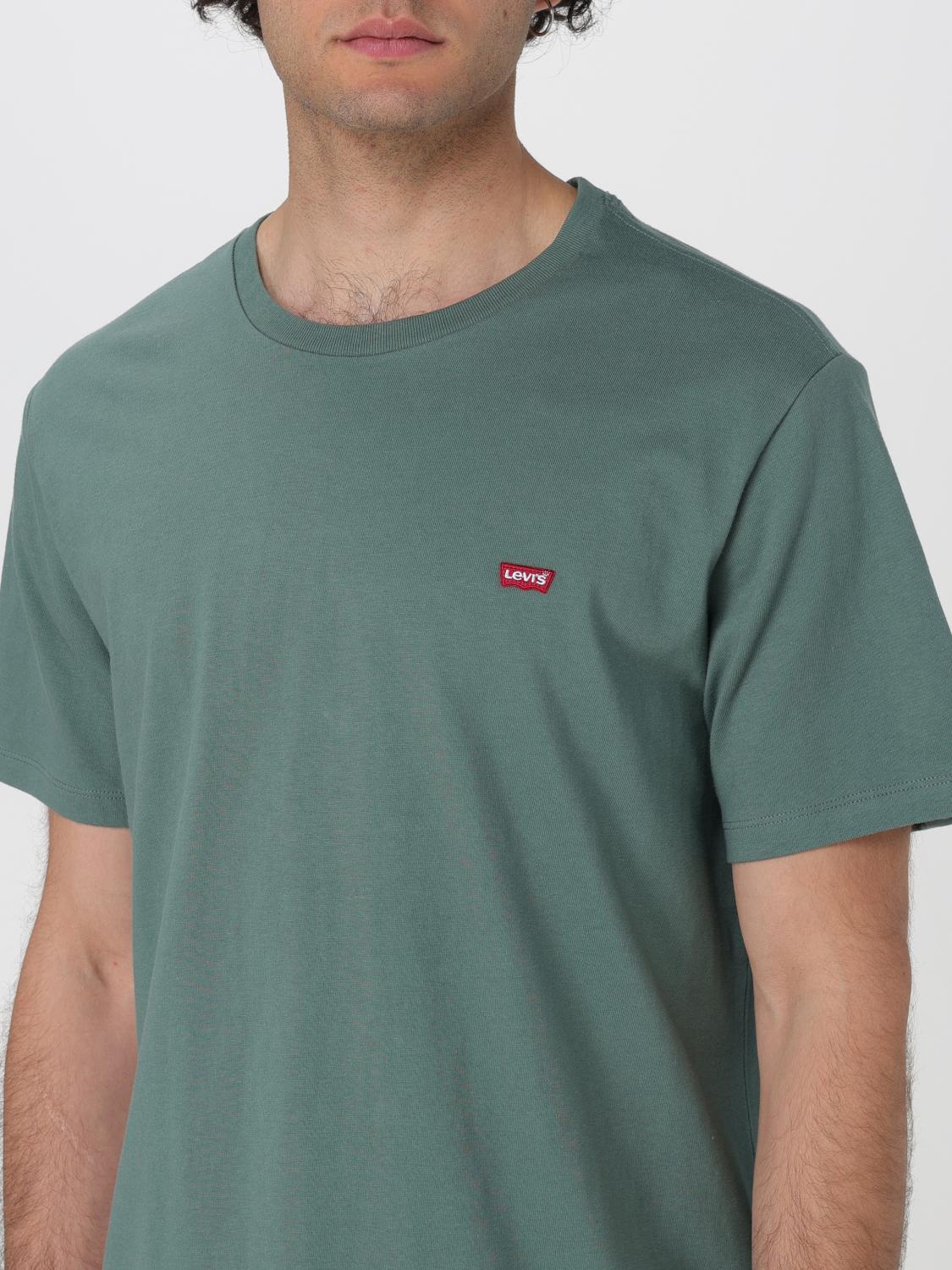 LEVI'S T-SHIRT: T-shirt men Levi's, Green - Img 3