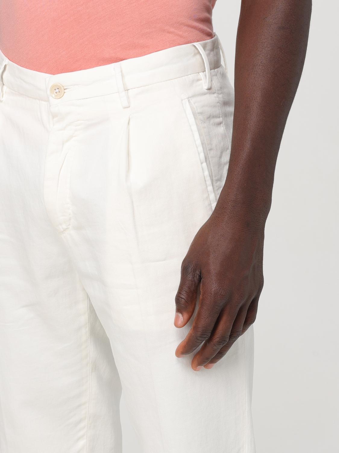 INCOTEX PANTALONES: Pantalón hombre Incotex, Crema - Img 3