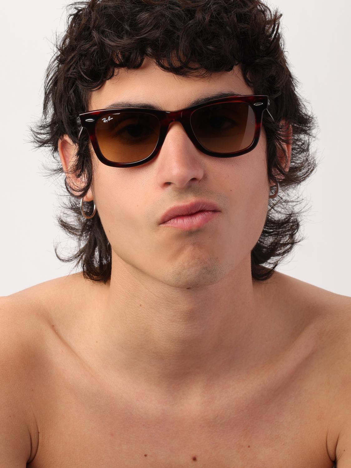 RAY-BAN OCCHIALI DA SOLE: Sunglasses men Ray-ban, Red - Img 2