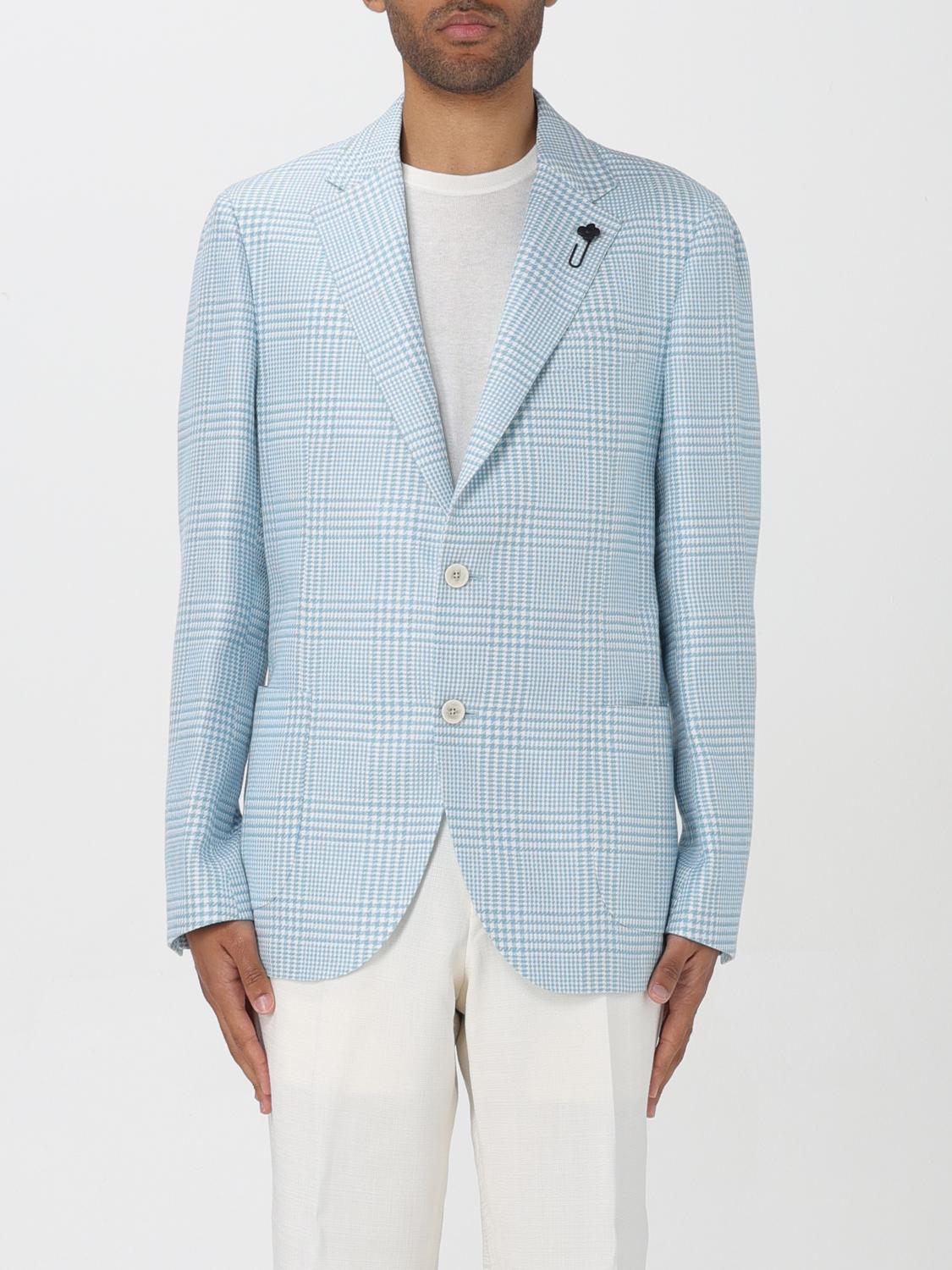 LARDINI ジャケット: ジャケット メンズ Lardini, アジュール - Img 1