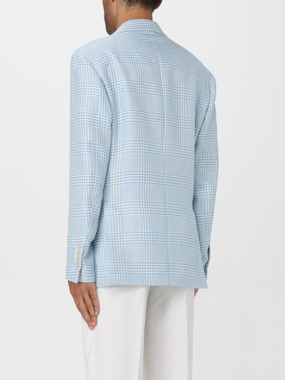 LARDINI ジャケット: ジャケット メンズ Lardini, アジュール - Img 2