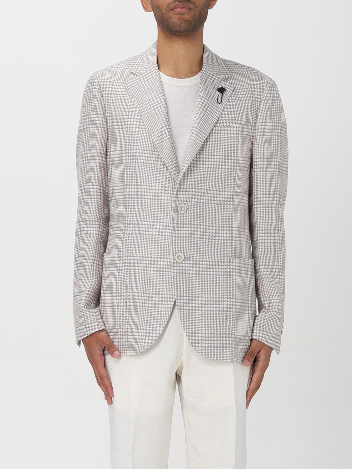 LARDINI ジャケット: ジャケット メンズ Lardini, ブラウン - Img 1