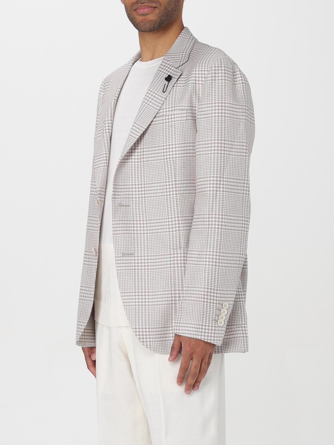 LARDINI ジャケット: ジャケット メンズ Lardini, ブラウン - Img 3