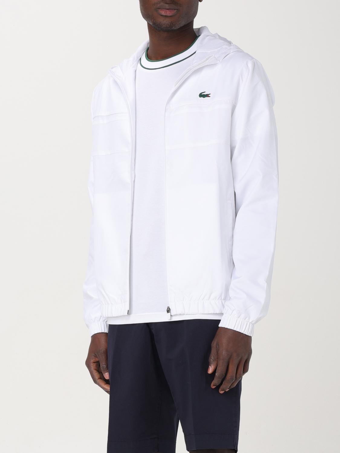 LACOSTE CHAQUETA: Sudadera hombre Lacoste, Blanco - Img 3
