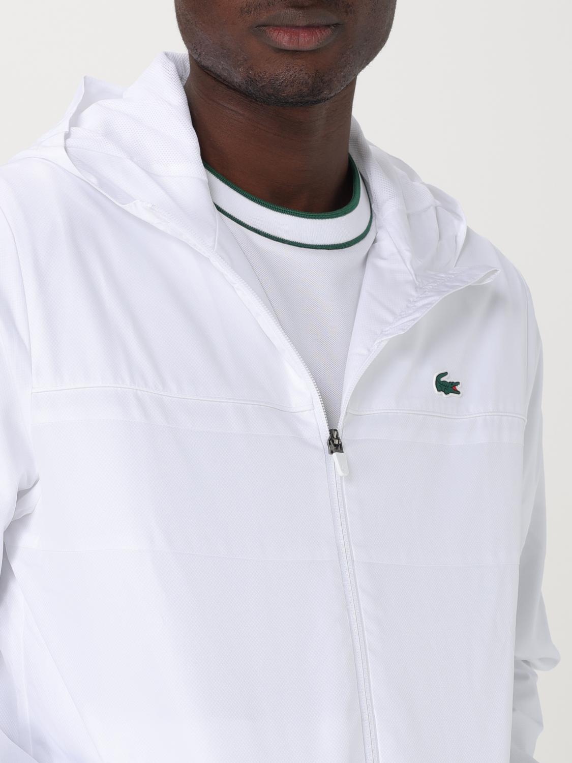 LACOSTE CHAQUETA: Sudadera hombre Lacoste, Blanco - Img 4