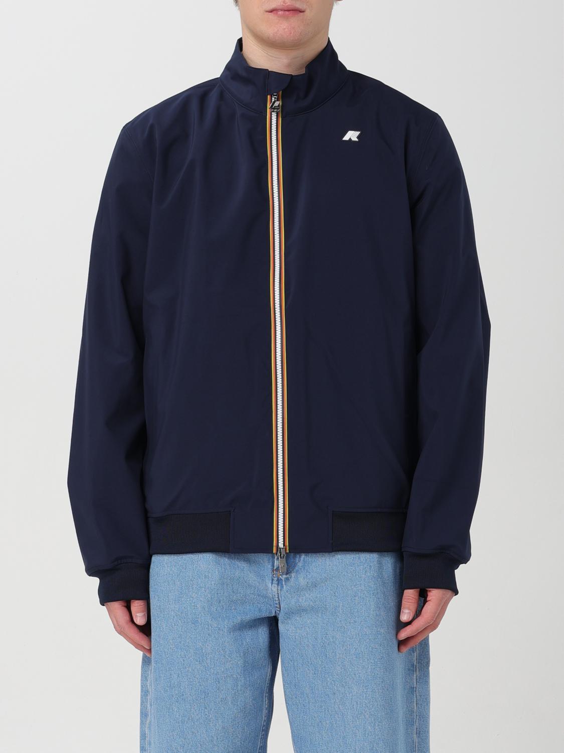 K-WAY JACKET: Jacket men K-way, Blue - Img 1