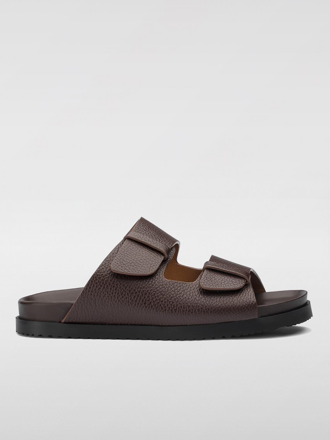 DOUCAL'S: Sandals men - Brown | Doucal's sandals