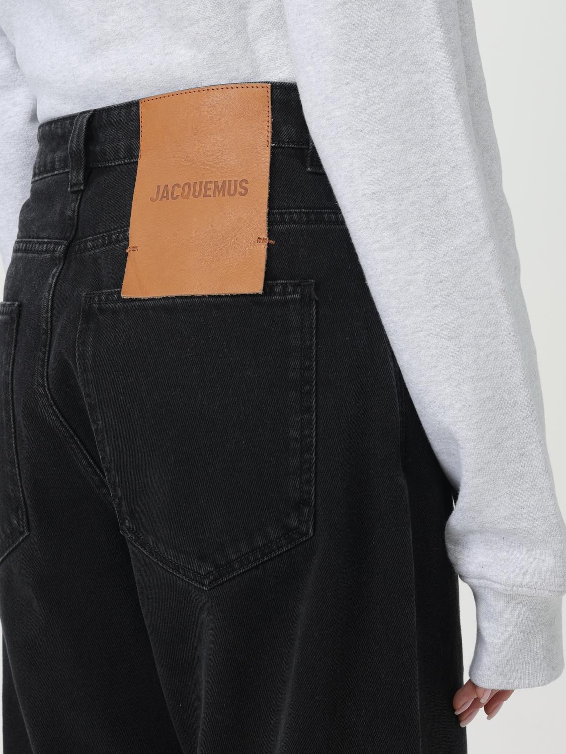 JACQUEMUS: Jeans woman - Black | Jacquemus jeans
