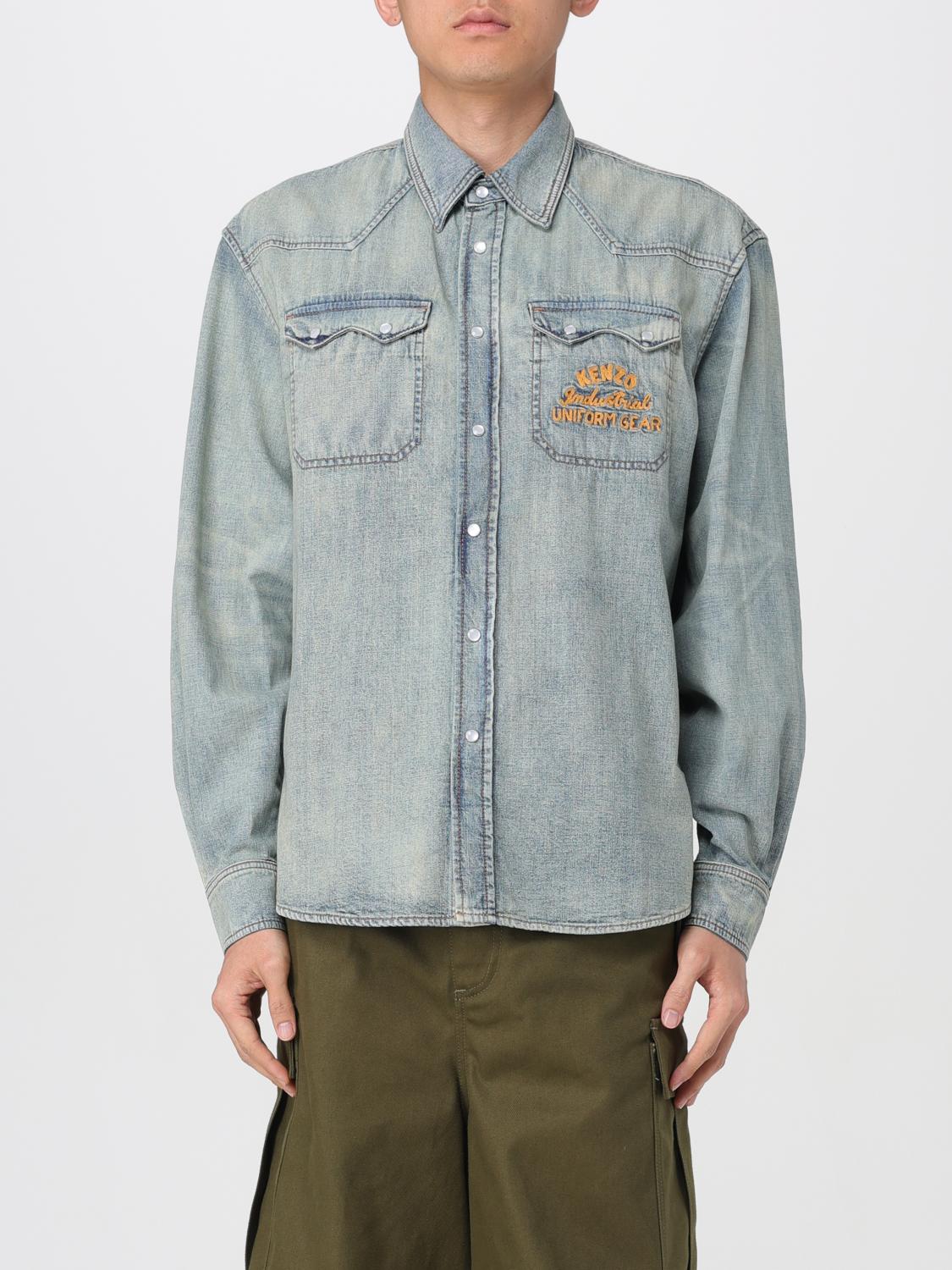 KENZO SHIRT: Shirt men Kenzo, Blue - Img 1