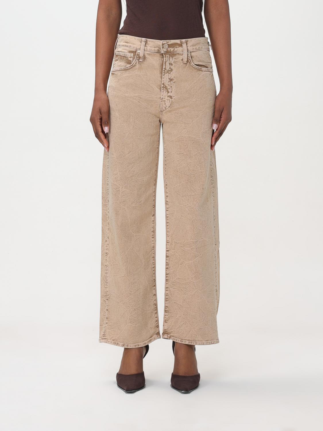 MOTHER VAQUEROS: Vaquero mujer Mother, Beige - Img 1