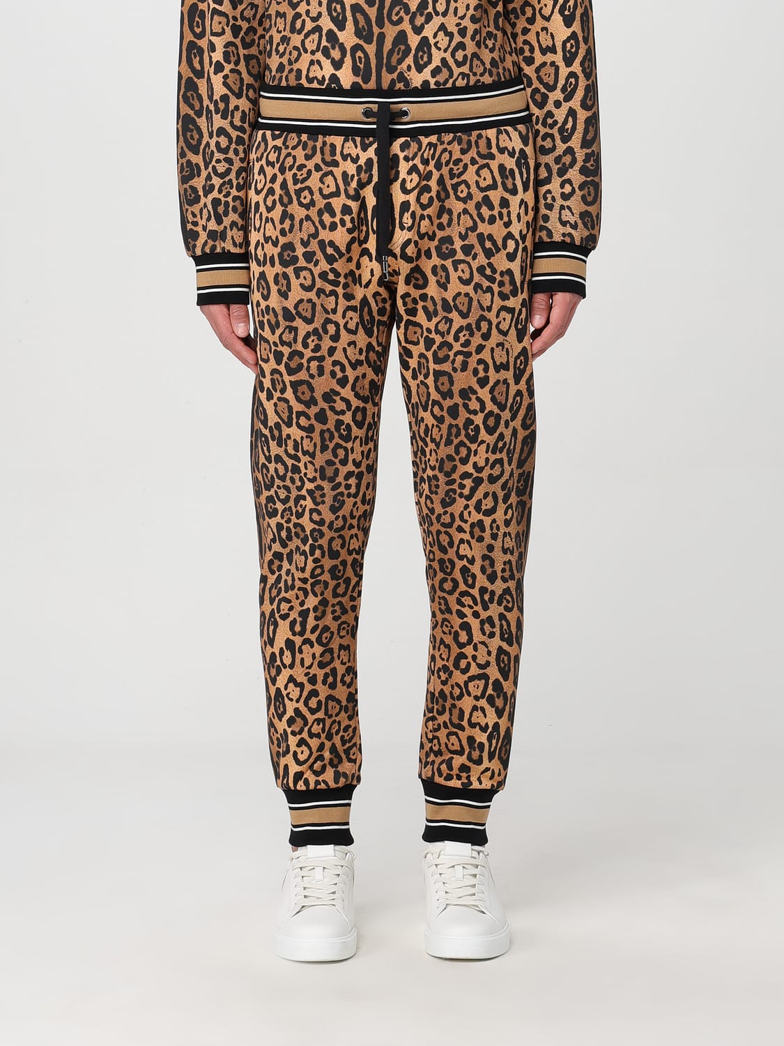 DOLCE & GABBANA PANTS: Pants men Dolce & Gabbana, Multicolor - Img 1
