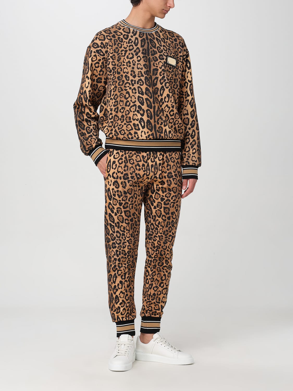 DOLCE & GABBANA PANTS: Pants men Dolce & Gabbana, Multicolor - Img 2