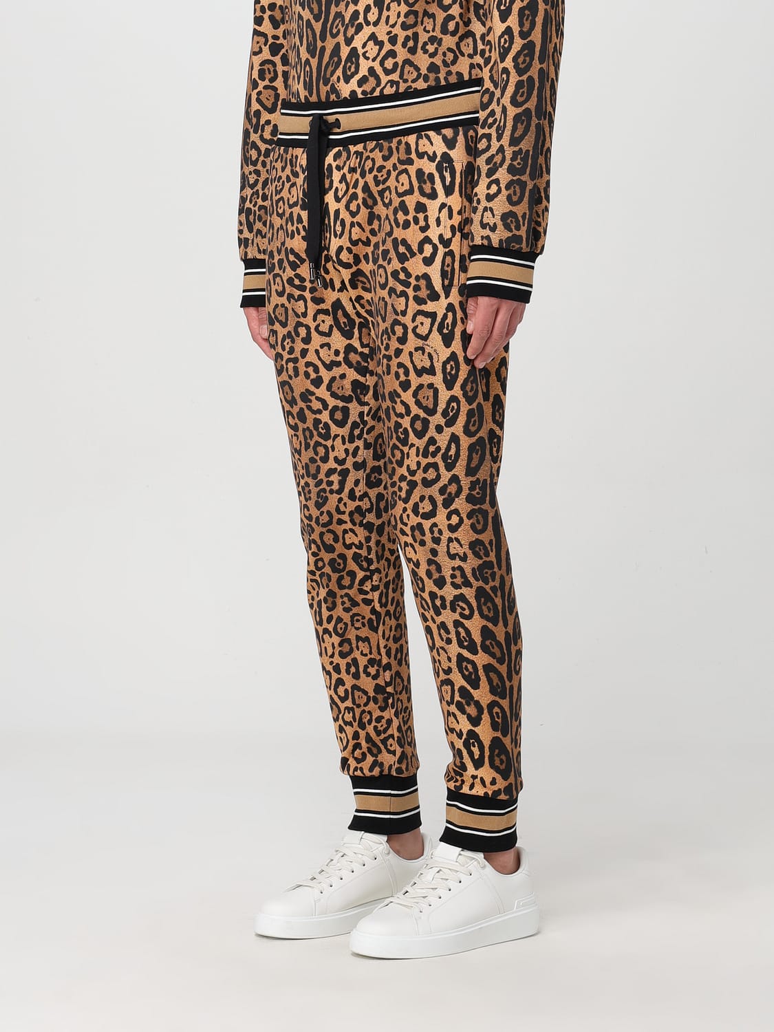 DOLCE & GABBANA PANTS: Pants men Dolce & Gabbana, Multicolor - Img 4