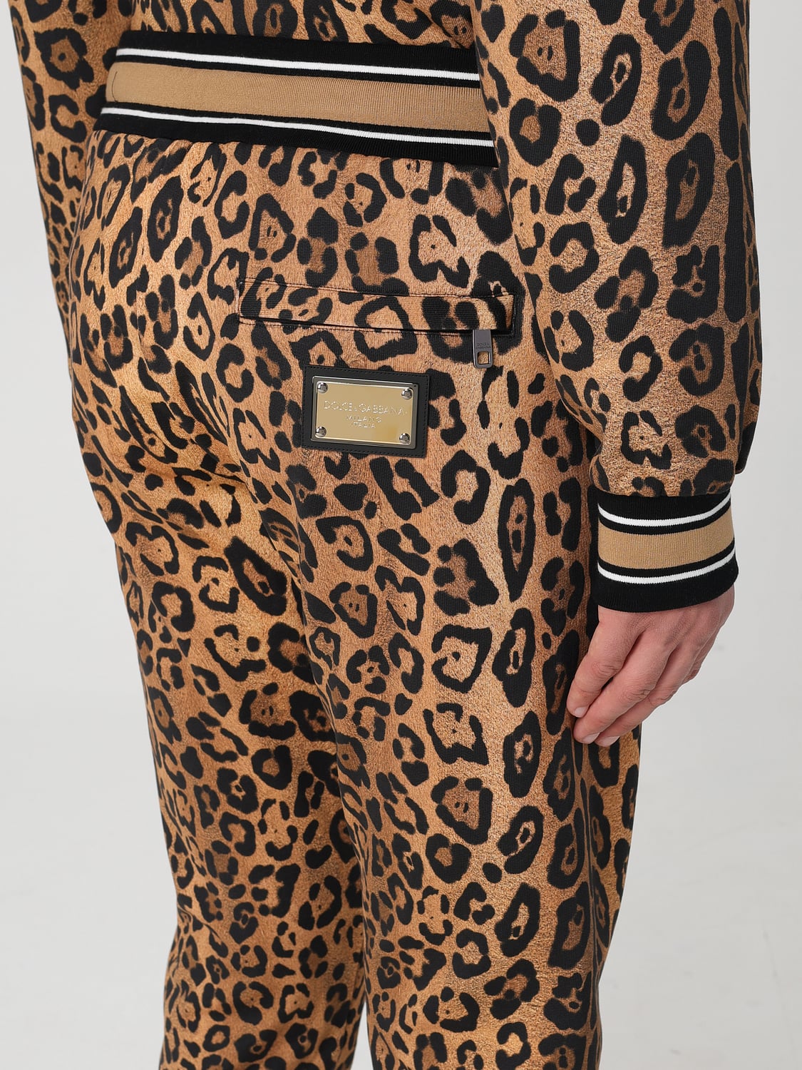 DOLCE & GABBANA PANTS: Pants men Dolce & Gabbana, Multicolor - Img 5