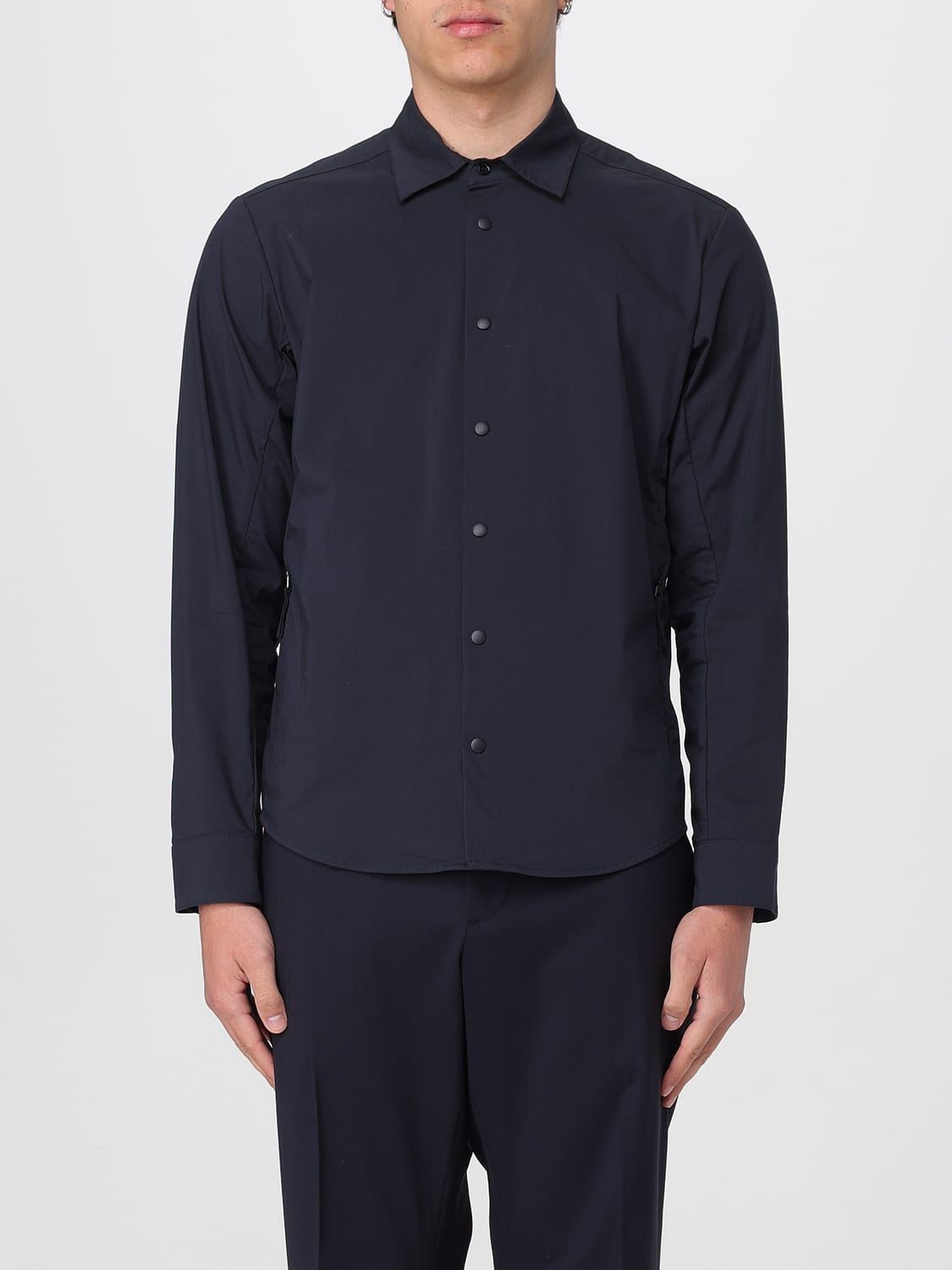 ASPESI SHIRT: Shirt men Aspesi, Blue - Img 1