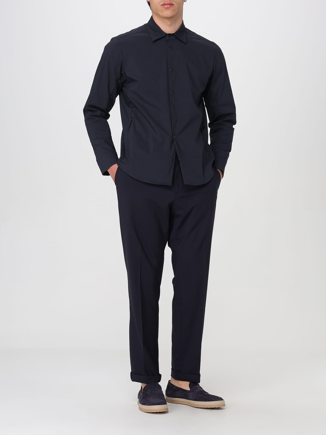ASPESI SHIRT: Shirt men Aspesi, Blue - Img 2