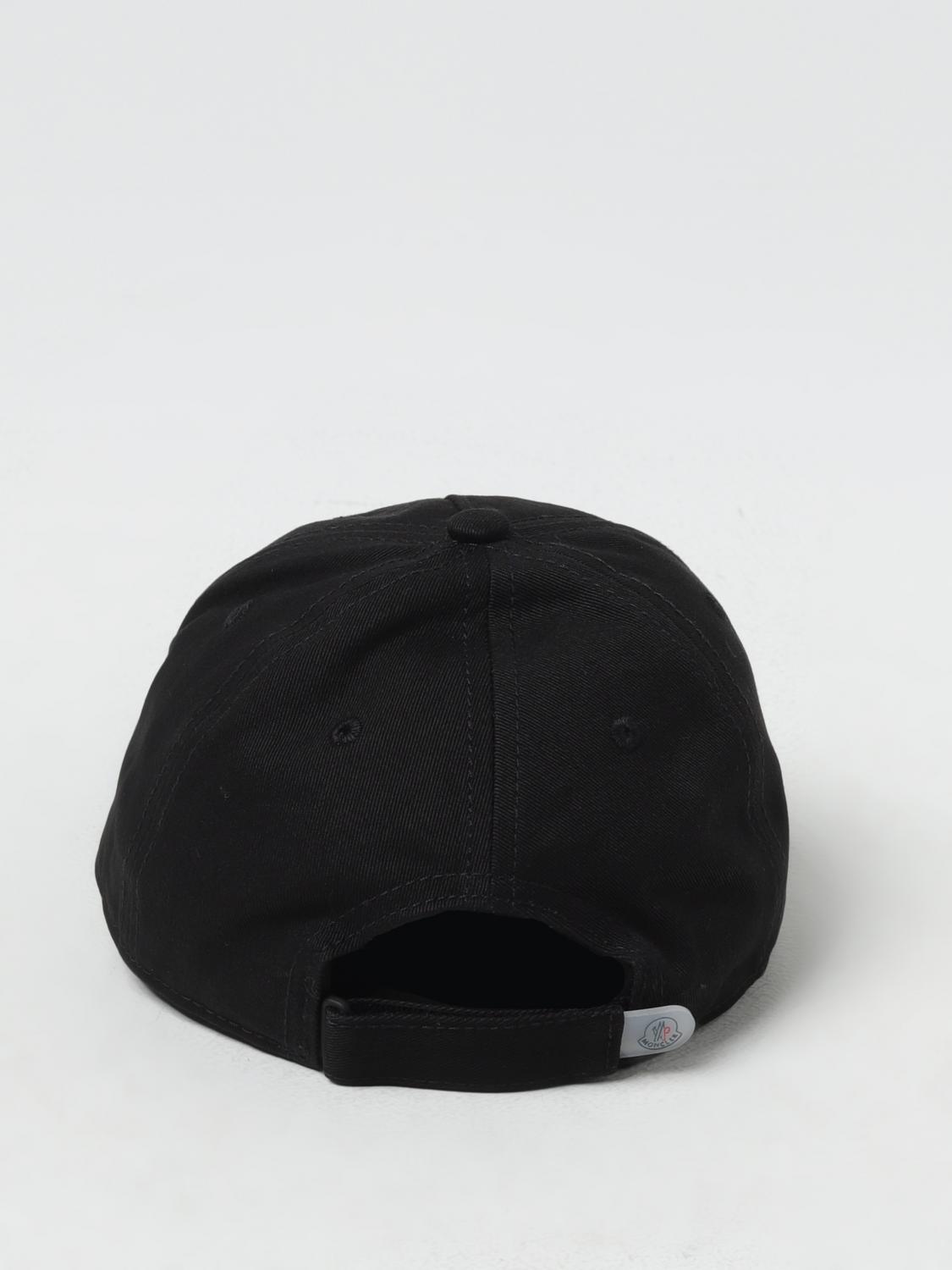 MONCLER HAT: Hat kids Moncler, Black - Img 3