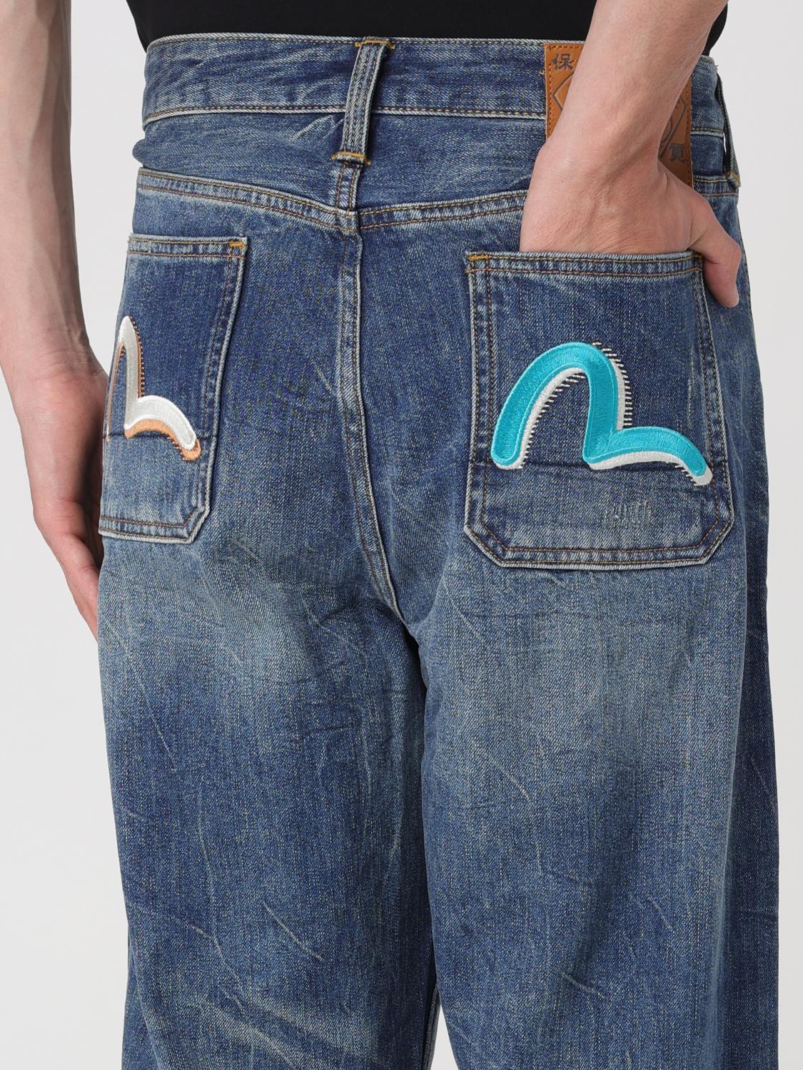 Evisu ジーンズ メンズ - デニム | 2ESHRM4JE8021 | GIGLIO.COM
