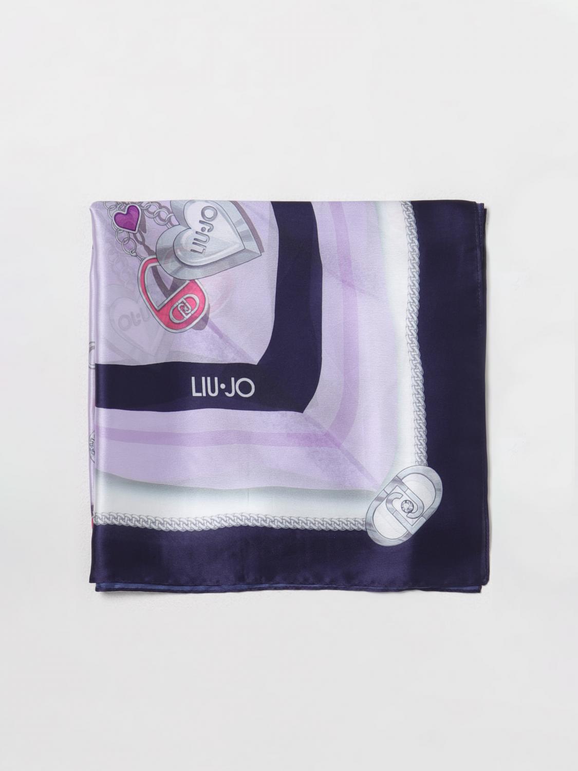 LIU JO SEIDENTUCH: Seidentuch damen Liu Jo, Blau - Img 1
