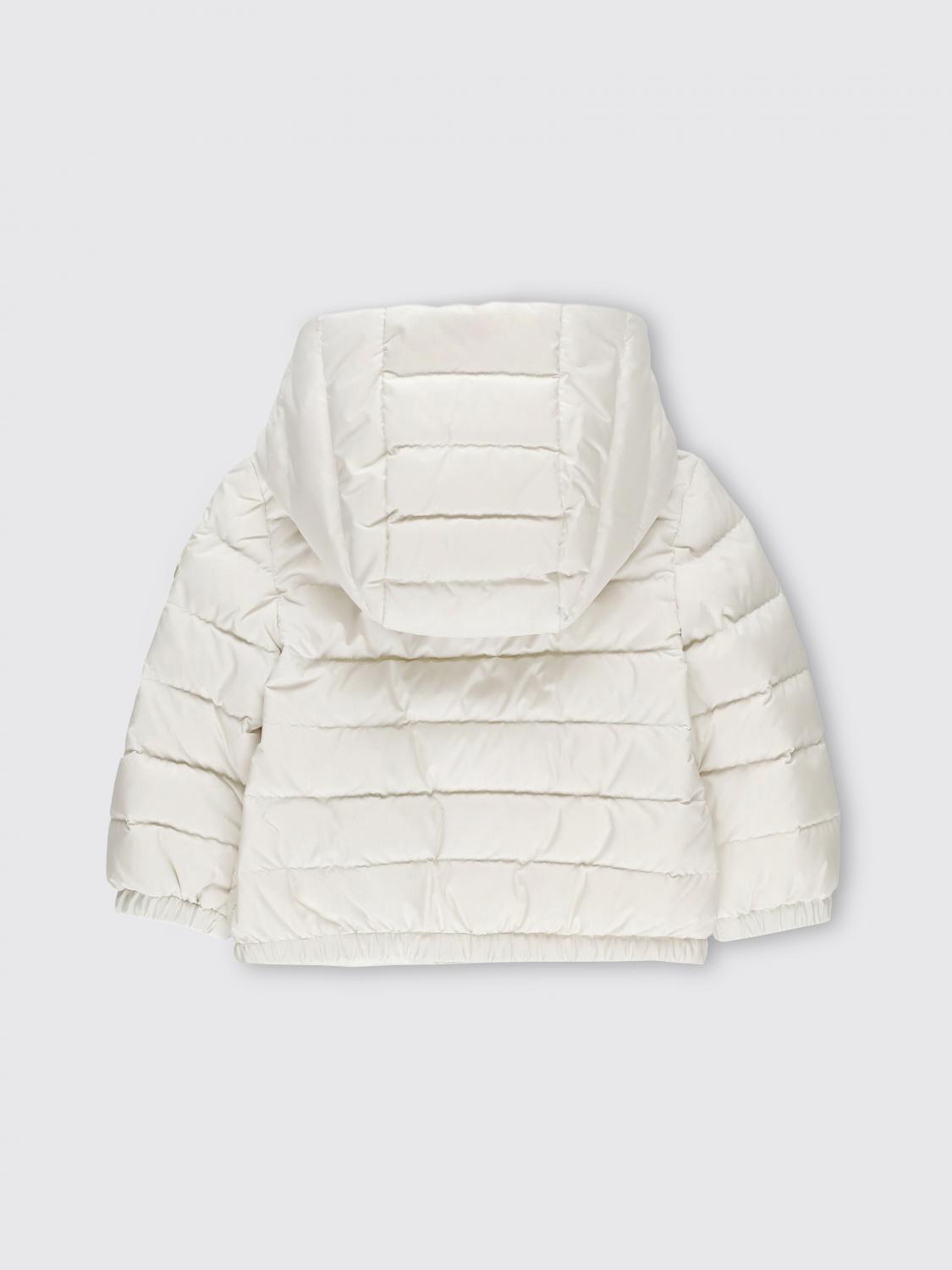 MONCLER JACKET: Moncler baby jacket, White - Img 2