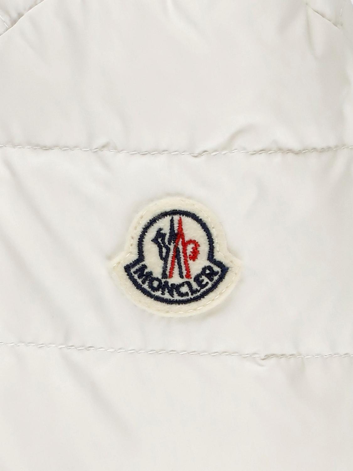 MONCLER JACKET: Moncler baby jacket, White - Img 3