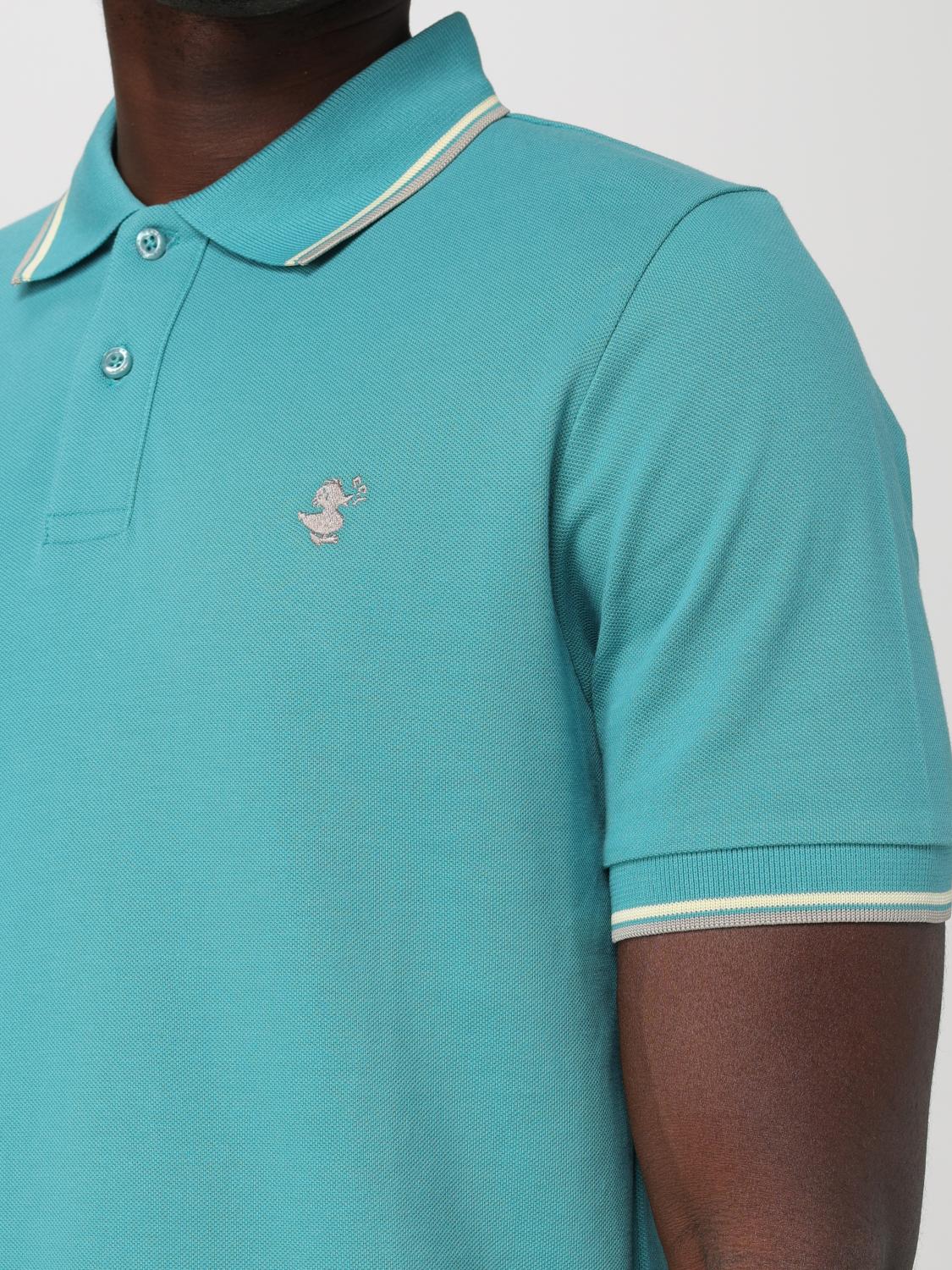 SAVE THE DUCK POLO: Polo Save The Duck in cotone , Verde - Img 3