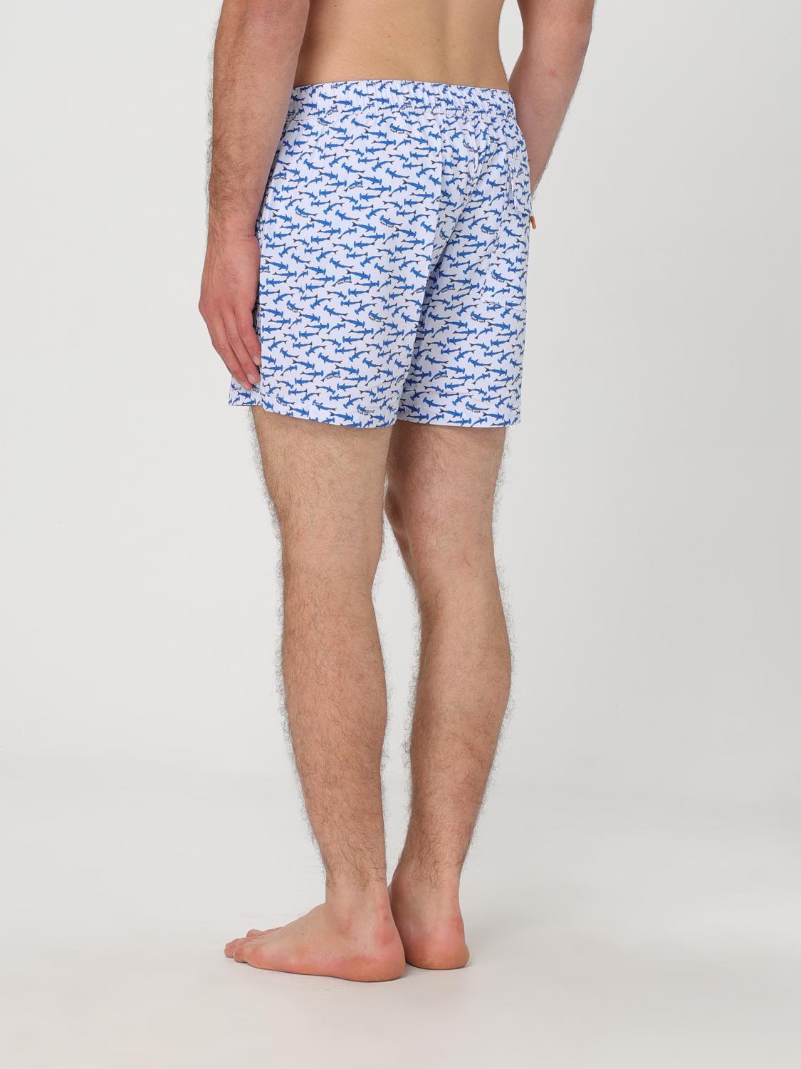 SAVE THE DUCK SWIMSUIT: Swimsuit men Save The Duck, White - Img 2