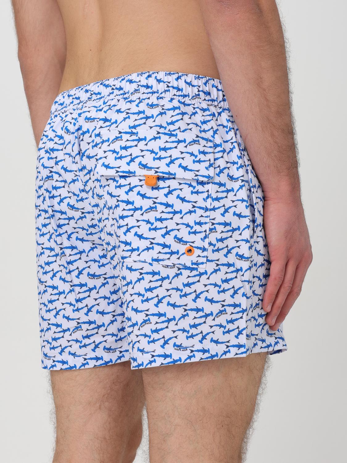 SAVE THE DUCK SWIMSUIT: Swimsuit men Save The Duck, White - Img 3