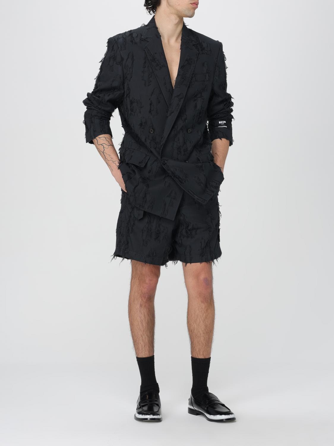 MSGM BLAZER: Blazer men MSGM, Black - Img 2