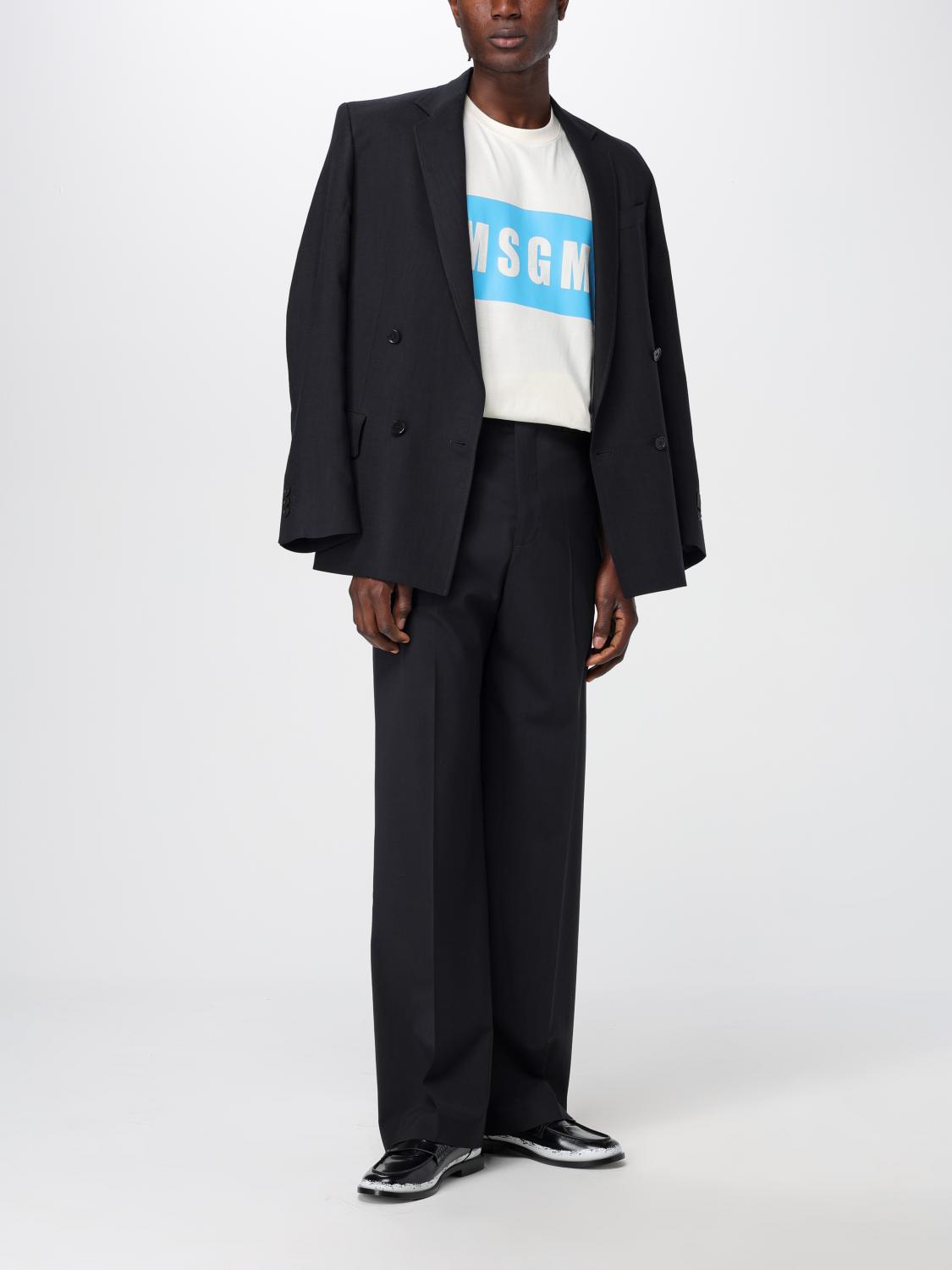 MSGM CAMISETA: Camiseta hombre MSGM, Blanco - Img 2