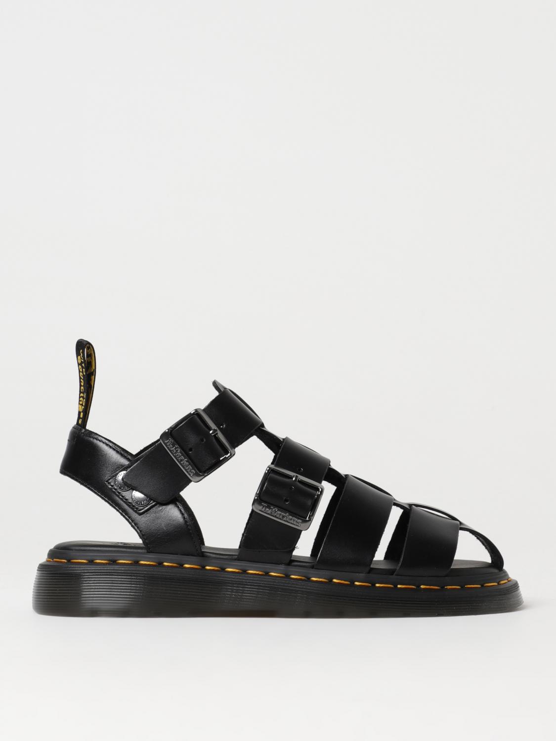 DR. MARTENS SANDALS: Sandals men Dr. Martens, Black - Img 1