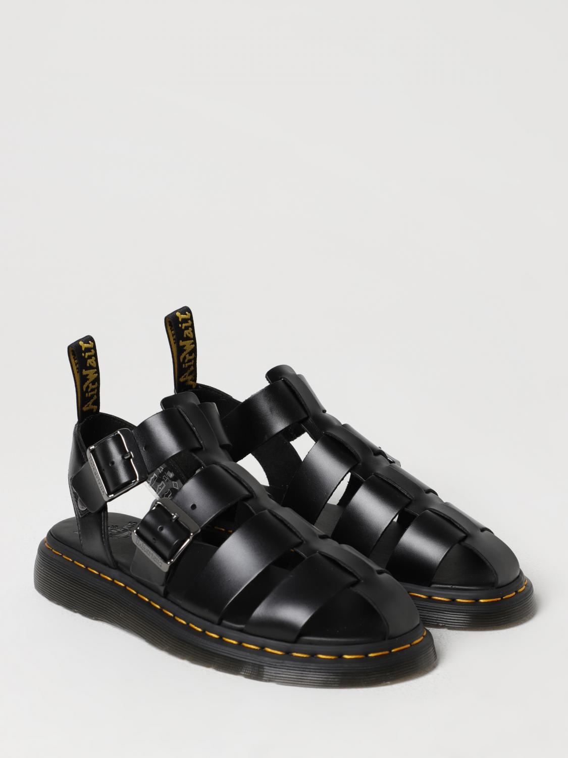 DR. MARTENS SANDALS: Sandals men Dr. Martens, Black - Img 2