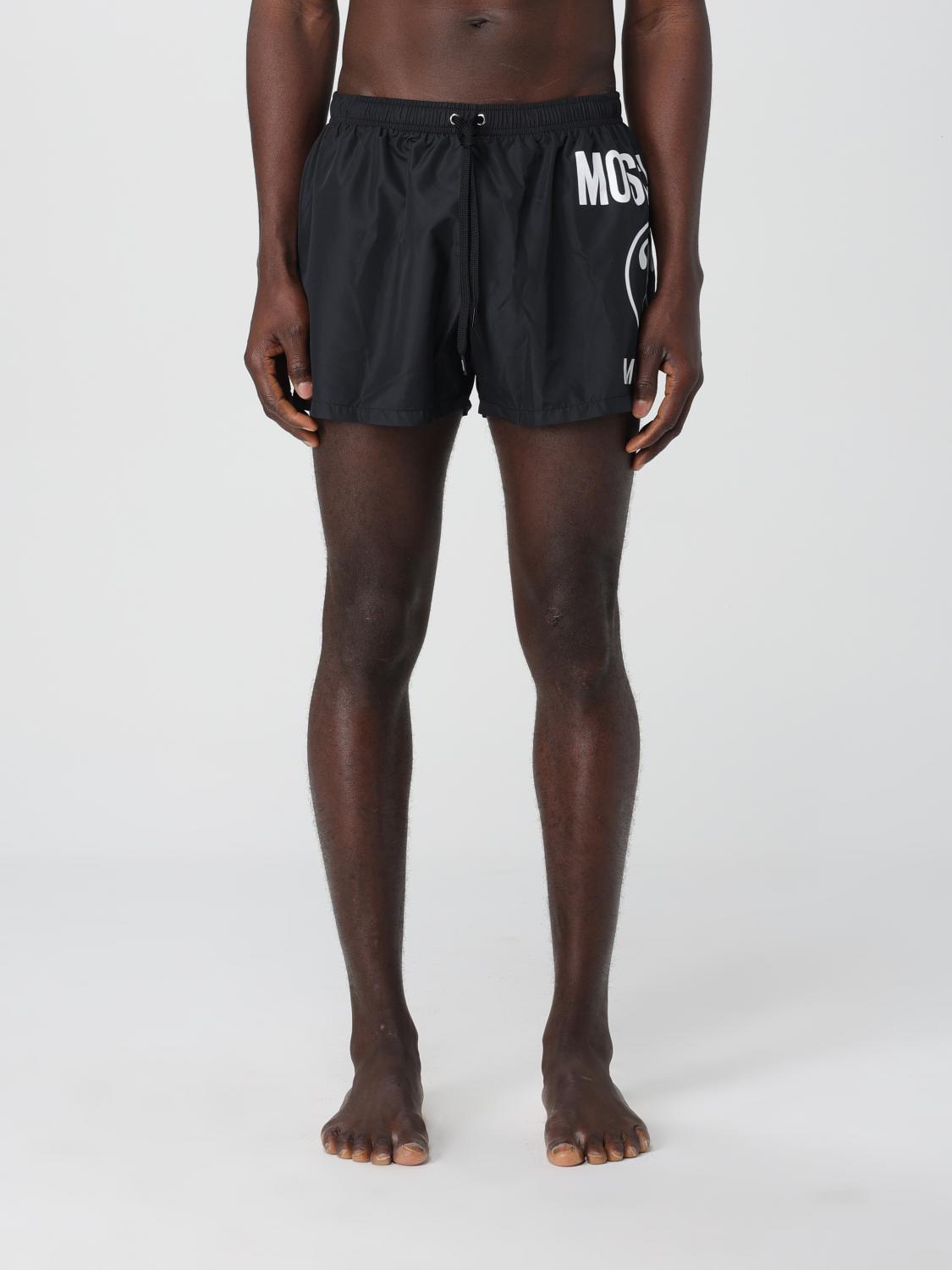 MOSCHINO SWIM: Swimsuit men - Black | Moschino Swim swimsuit