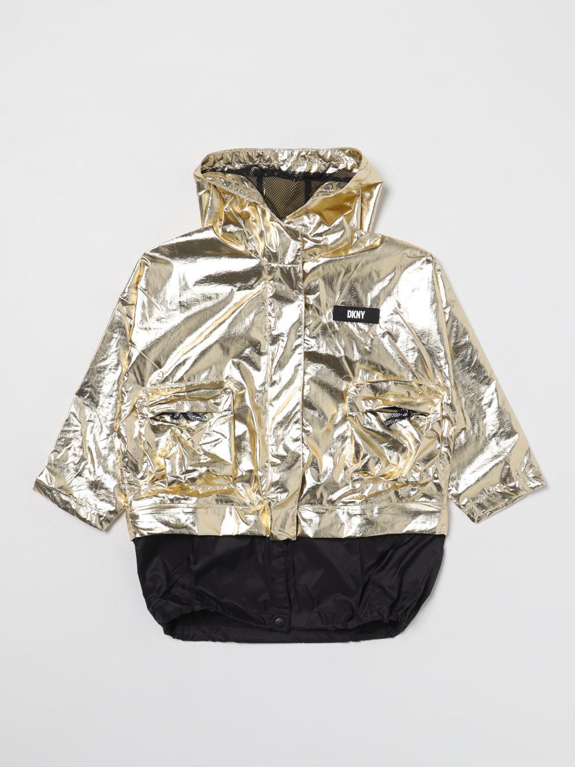 Manteau Garçon DKNY 10 Ans – Foncé, Zip, Mix Laine Polyester, Très Bon état