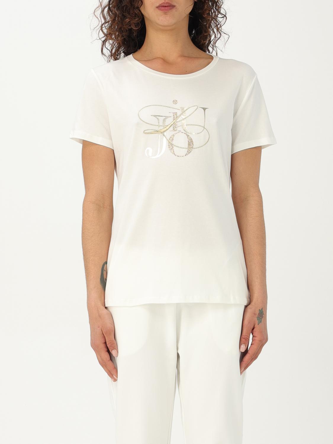 Liu Jo Brown Cotton T-Shirt main image 1