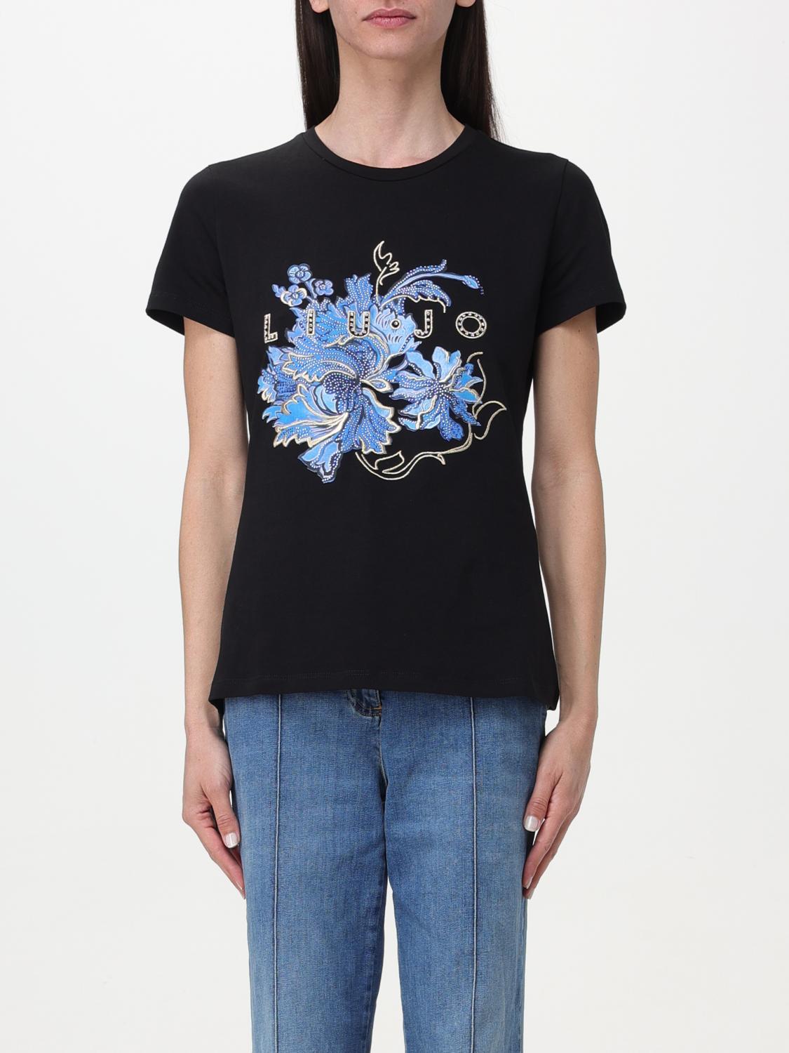 LIU JO CAMISETA: Camiseta mujer Liu Jo, Negro - Img 1