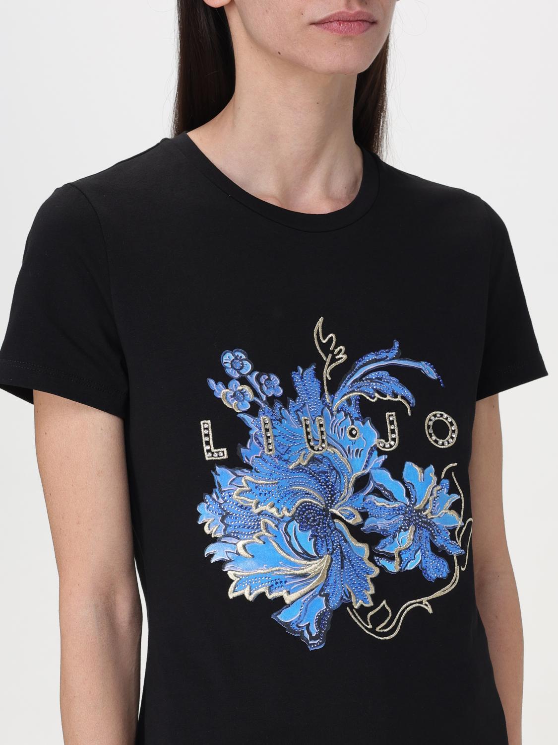 LIU JO CAMISETA: Camiseta mujer Liu Jo, Negro - Img 3