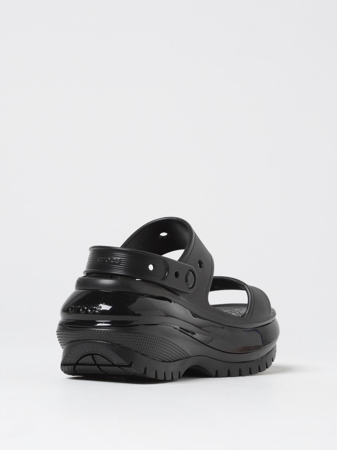 CROCS FLAT SANDAL: Flat sandals woman Crocs, Black - Img 3