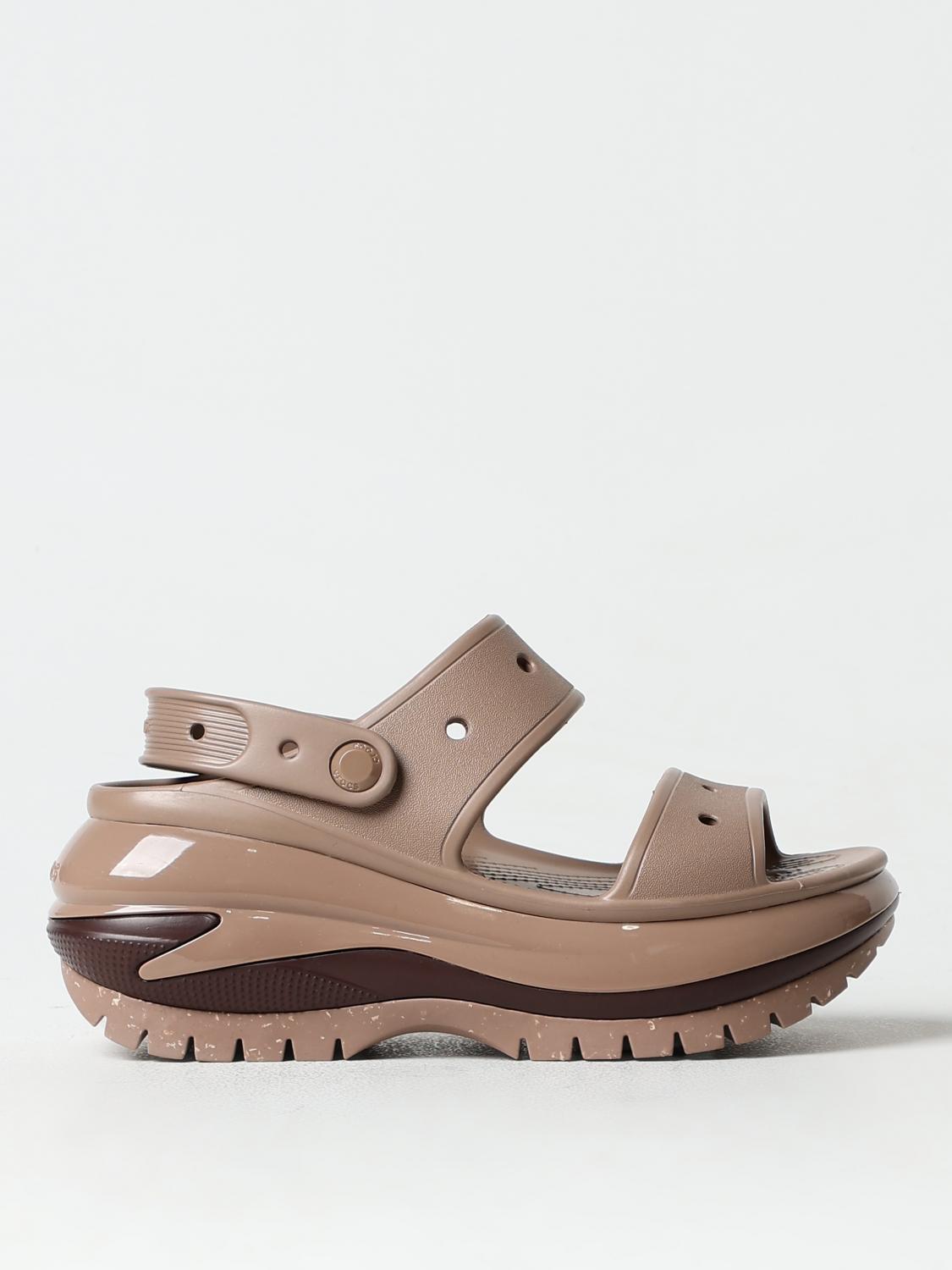 CROCS FLAT SANDAL: Flat sandals woman Crocs, Milk - Img 1