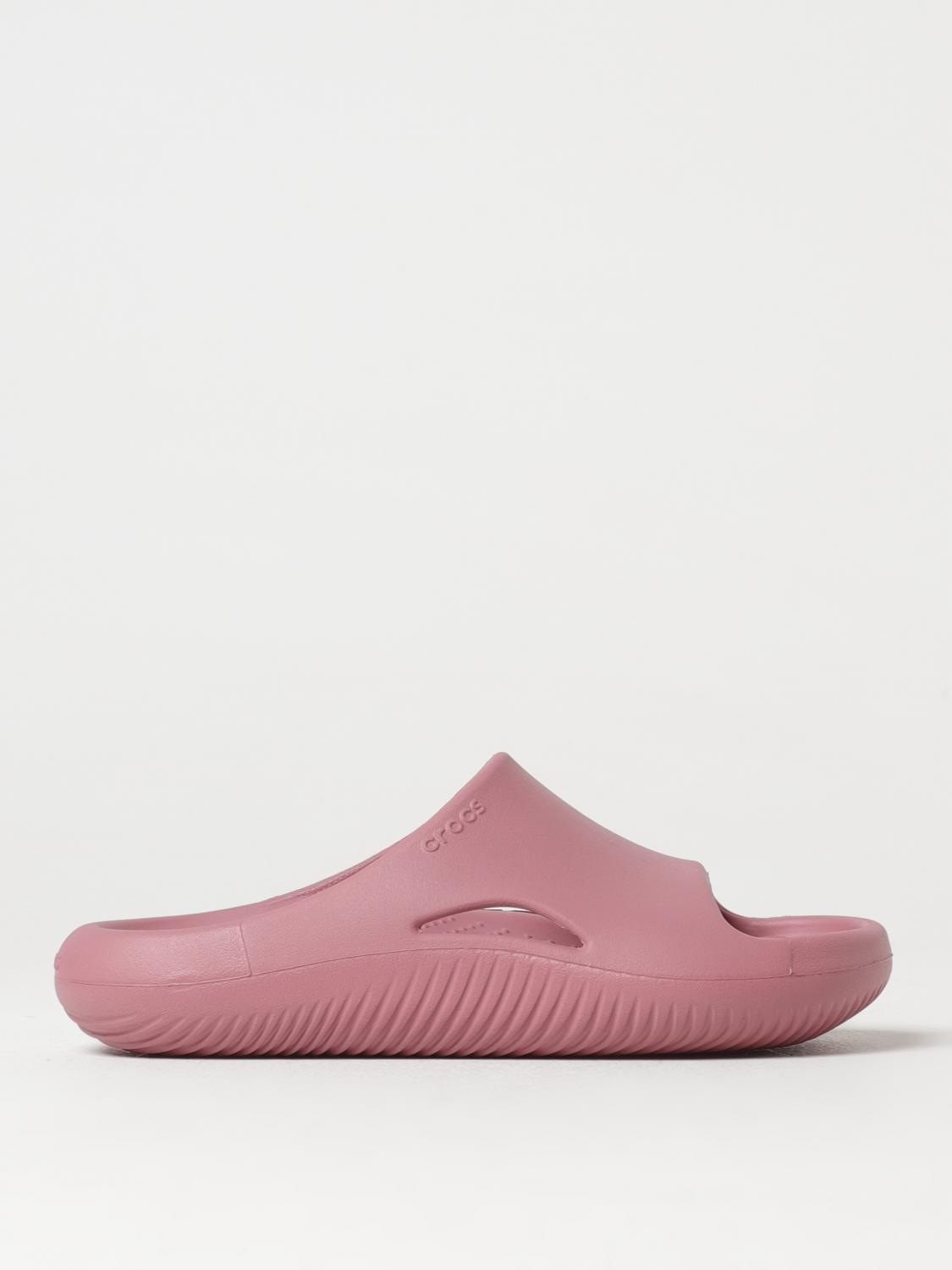 CROCS FLACHE SANDALEN: Flache sandalen damen Crocs, Pink - Img 1