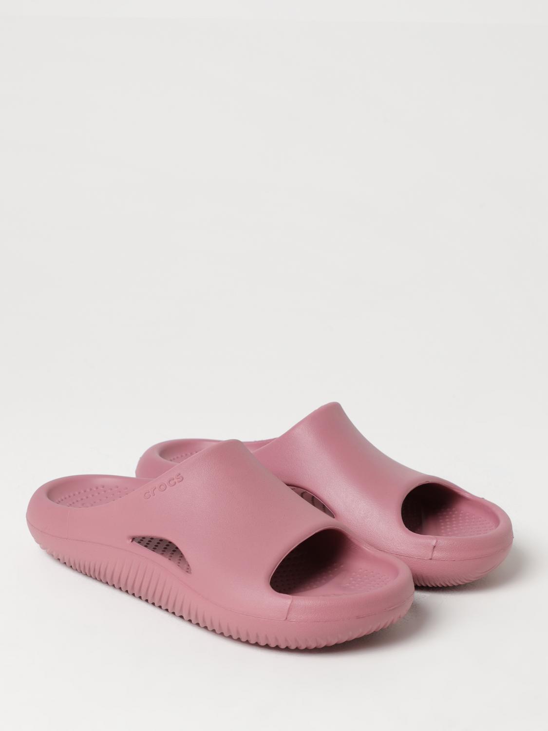 CROCS FLACHE SANDALEN: Flache sandalen damen Crocs, Pink - Img 2