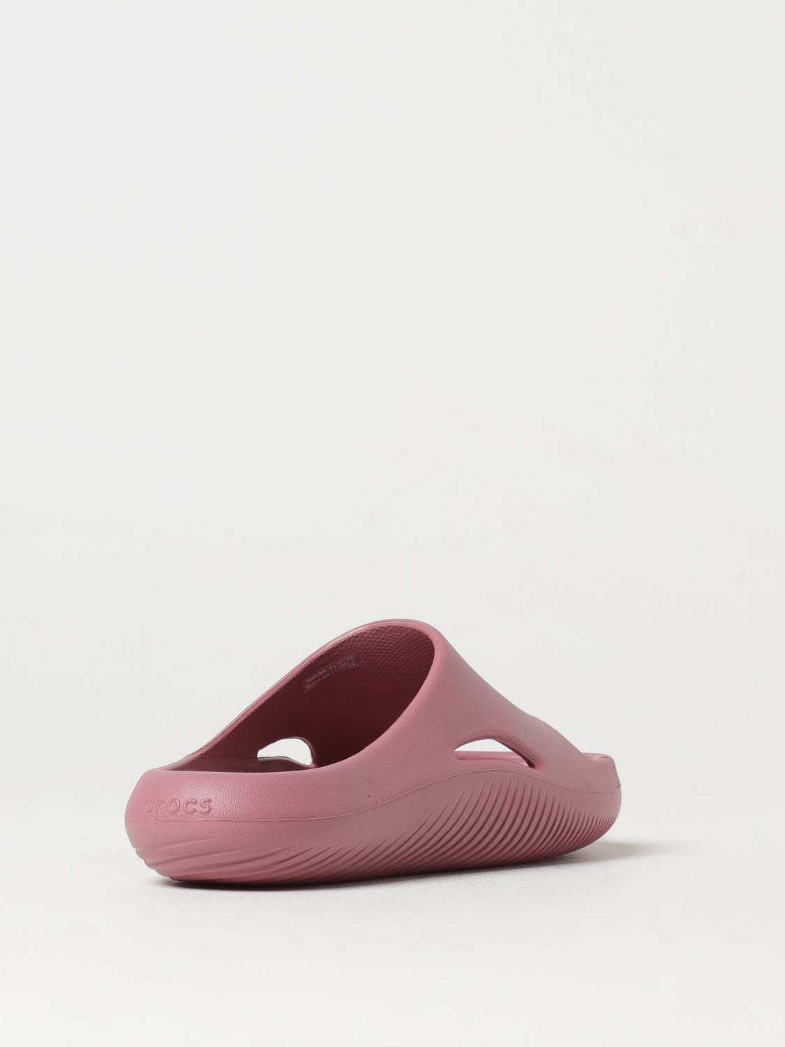 CROCS FLACHE SANDALEN: Flache sandalen damen Crocs, Pink - Img 3